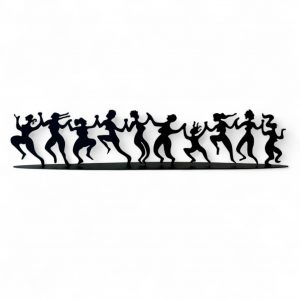 The Dancing Ladies- Metal sculpture