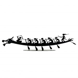 The Dragonboat- Metal Art sculpture