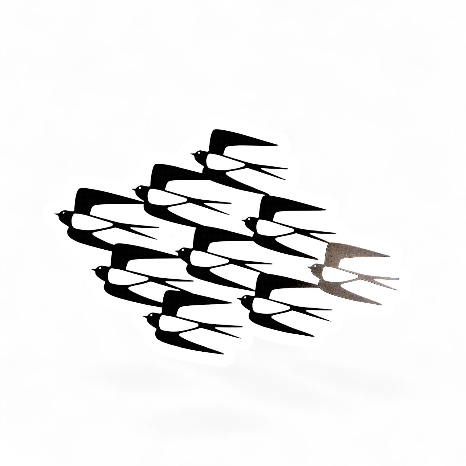 Flock of Swallows #544 edit