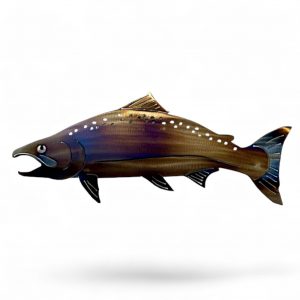 The Steel Salmon- Metal Artwork